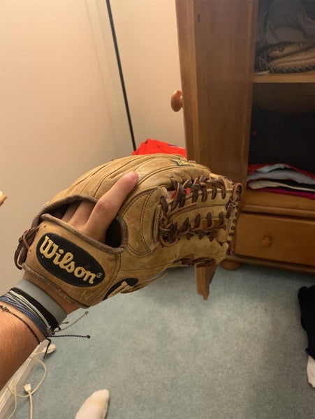 Brown Used Outfield A2K 12.5" Baseball Glove