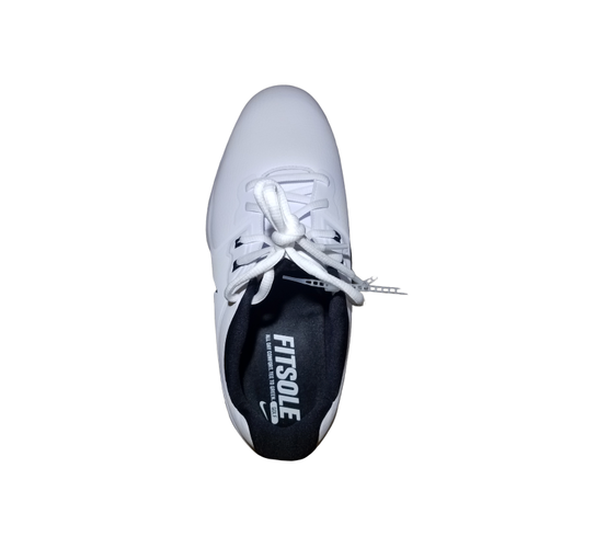 Nike Vapor Pro Golf Shoes | White / Black | Golf Cleats