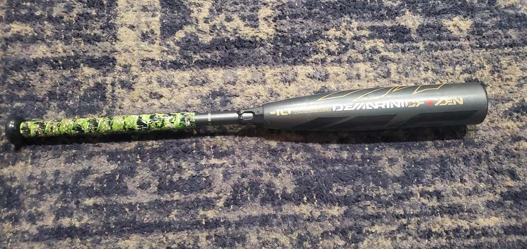 Used Kid Pitch (9YO-13YO) 2019 USSSA Certified DeMarini Composite CF Zen Bat (-10) 19 oz 29"