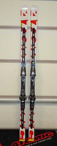 Atomic Race Double Deck Super-G w/Atomic Race 614(Din 6-14) Size-185cm Radius-27M