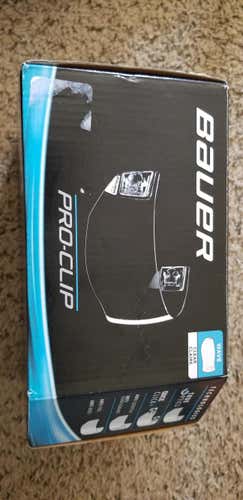 New Senior Large Bauer HDO Pro Clip Visor