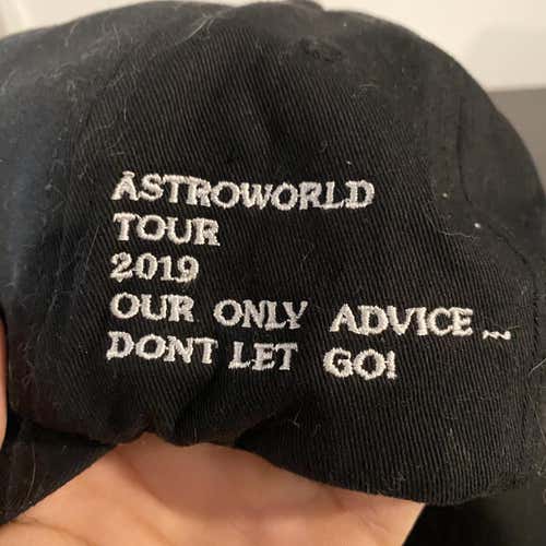 Black Unisex One Size Fits All 100% Hat