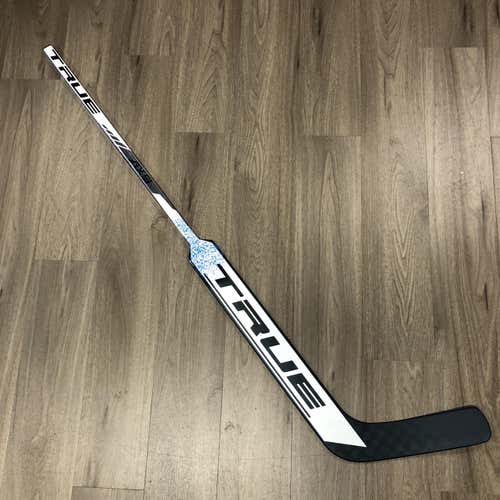 New True Regular AX9 Goalie Stick 25" Paddle MC curve - White