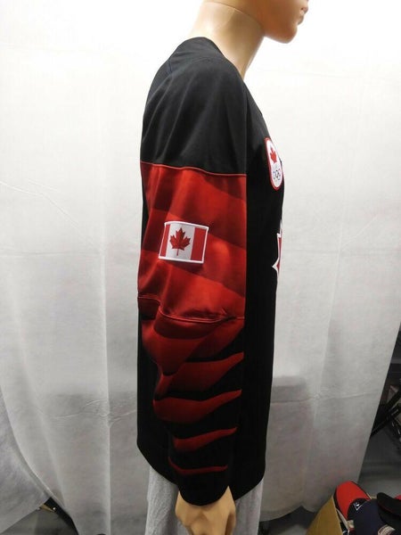 Team Canada 2018 Hockey Jersey Shirt Nike Sz M Olympic Red & Black