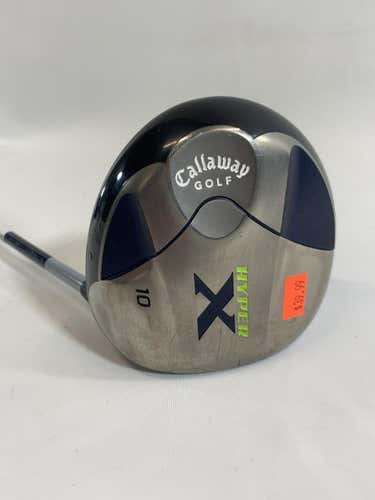 Used Callaway Hyper X 10.0 Degree Graphite Regular Driver