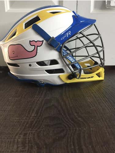 White Used Cascade CPV-R Helmet