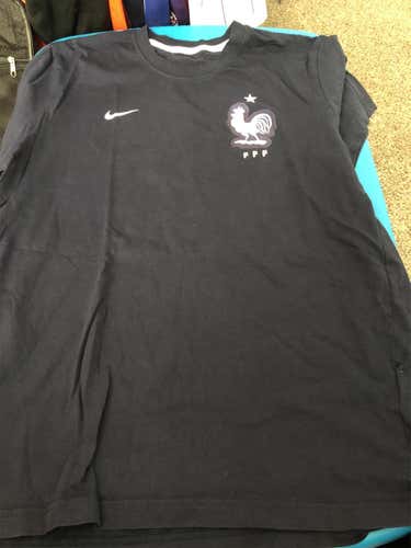 French National Blue Men's XL Nike Shirt
