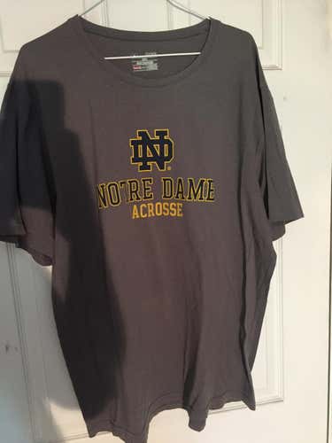 Notre Dame Lacrosse Under Armour Shirt - XL