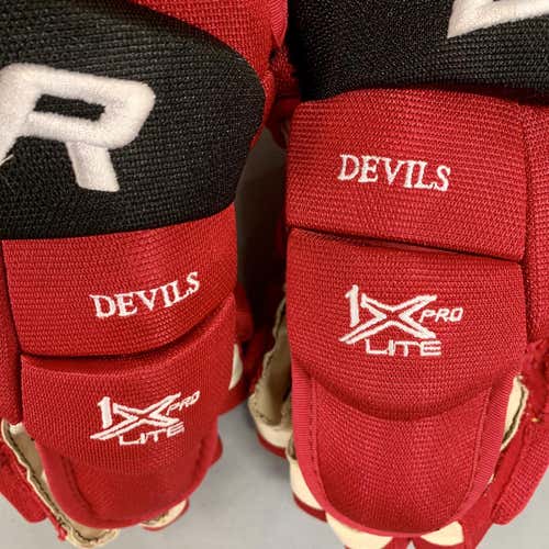 Bauer Vapor 1X Pro Lite 14" Pro Stock Gloves Devils
