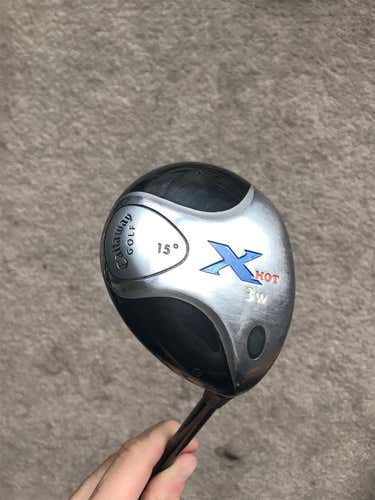 Used Right Handed X Hot Regular Flex 3 Wood Fairway Wood