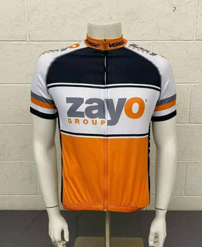 Verge Zayo Group Full-Zip Cycling Bike Jersey Men's Size Small NEW Fast Shipping