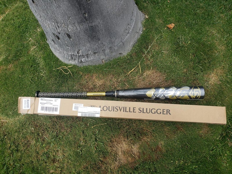 New High School/College BBCOR Certified Louisville Slugger Composite Meta Bat (-3) 30 oz 33"