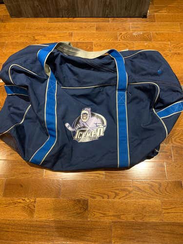 *ECHL Icemen Jacksonville Pro Return* Used Hockey Player Bag