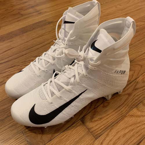 New Nike Vapor Untouchable 3 Elite White Black Size 10.5