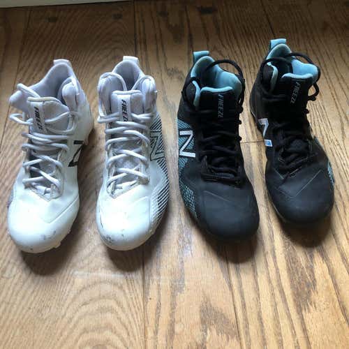 2 Pair - New Balance Freeze Cleats Sz 4.5