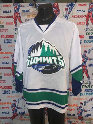 Summits (OR) White Men's Medium SP Jersey