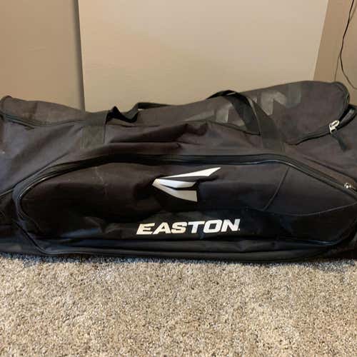 Black Used Easton Catcher's Bag