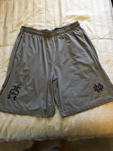 Notre Dame Team Issued Shorts