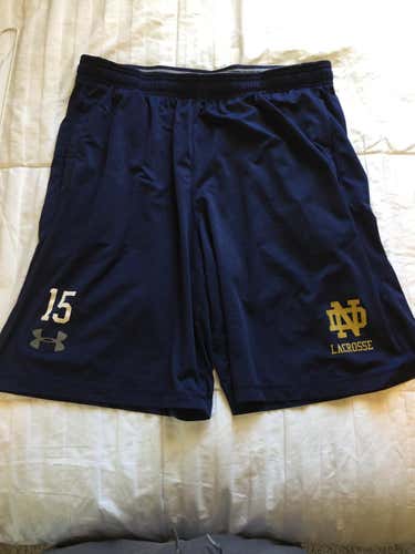 Notre Dame Team Issued Shorts