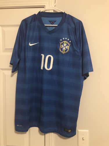 Neymar Jr Blue Men's XL Nike Jersey