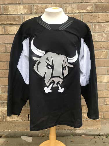 CCM Edge 4.0 Pro Stock San Antonio Rampage Black Practice Jersey 7238