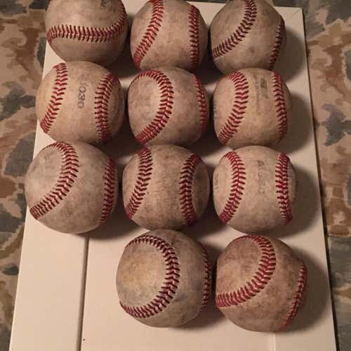 Baseballs 12  Baseballs Used