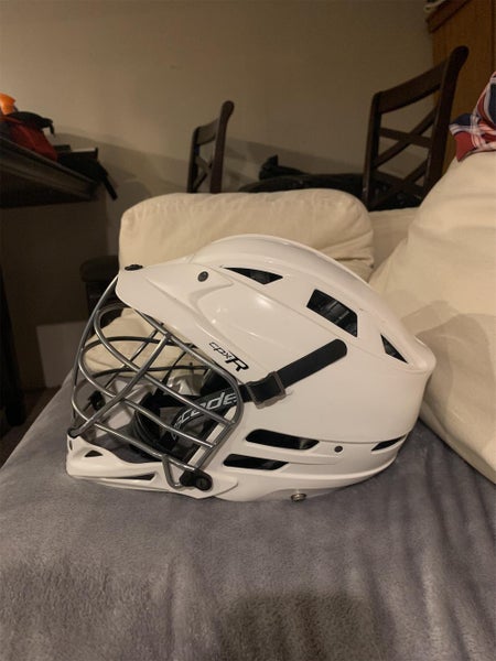 White Used Cascade CPX-R Helmet