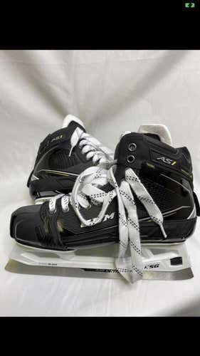New CCM AS1 Regular Width Pro Stock Size 10 Hockey Goalie Skates