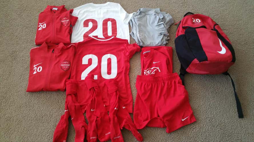 Mustang Soccer Uniform Package w/ Backpack