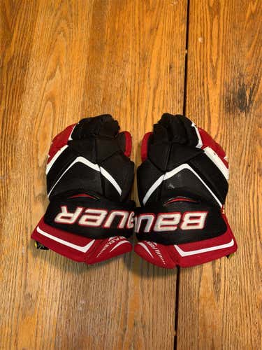 Black Used Bauer Vapor 1X 12" Gloves