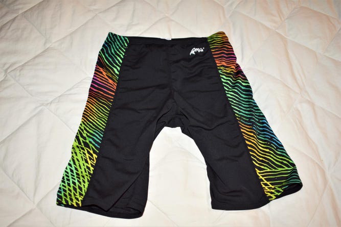 Dolphin Swimwear, Black/Multi color, Size 30
