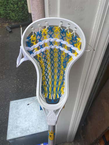 New Custom Strung Brine Scandium With Adidas Enrayge Head and Jimalax Money Mesh