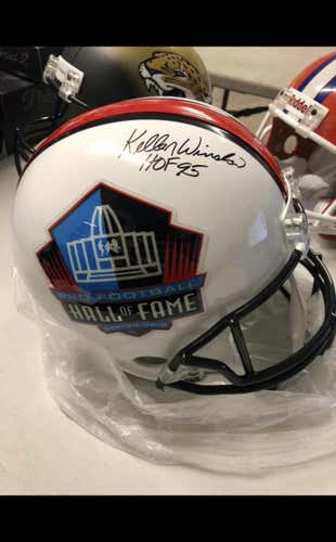 New Riddell Autographed Kellen Winslow Hall Of Fame Signed Helmet