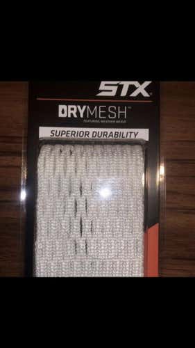 5 Pieces Of White New STX Mesh