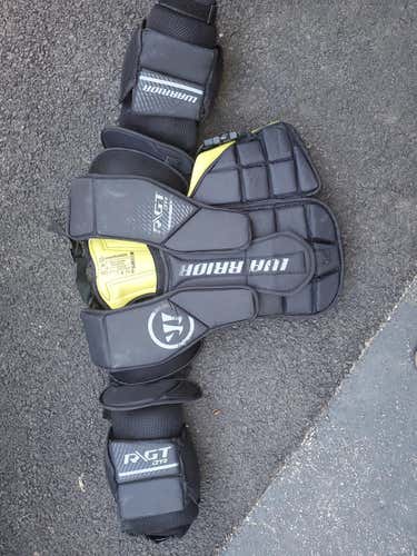Junior Used Medium Warrior Ritual GT Goalie Chest and Arm Protector Goalie Chest Protector