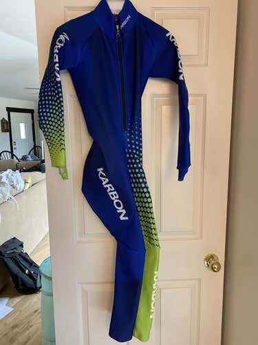 New Unisex Small 2019 Karbon Ski Suit FIS Legal