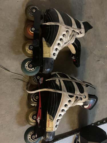 Mission Hi-Lo chassis Skates attached!