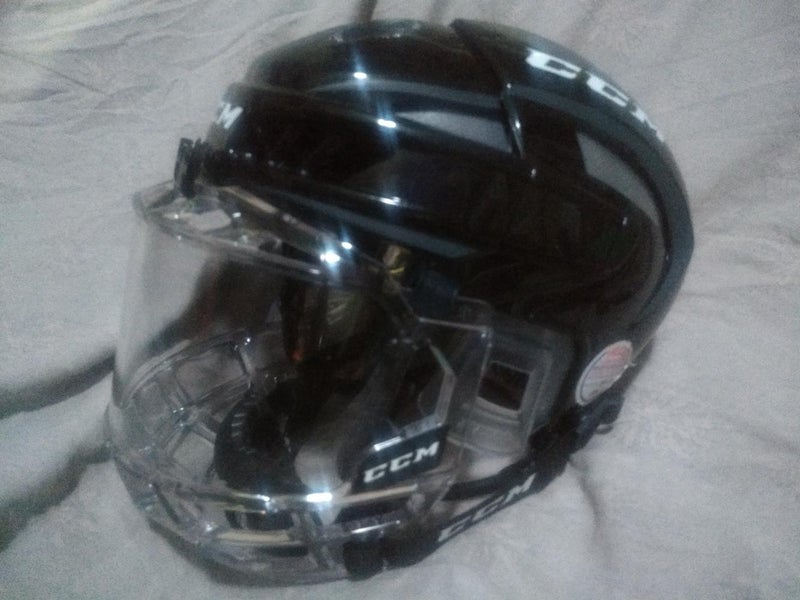 Black Used Small CCM Fitlite 3DS Helmet