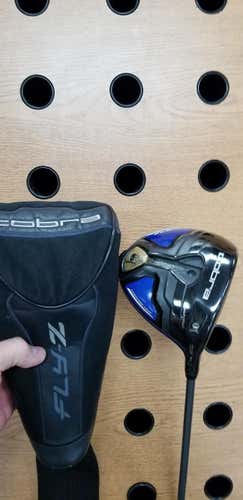 Used Cobra Fly Z+blue 10.0 Degree Graphite Stiff Golf Drivers