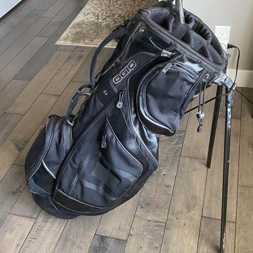 Black Ogio Golf Stand Bag