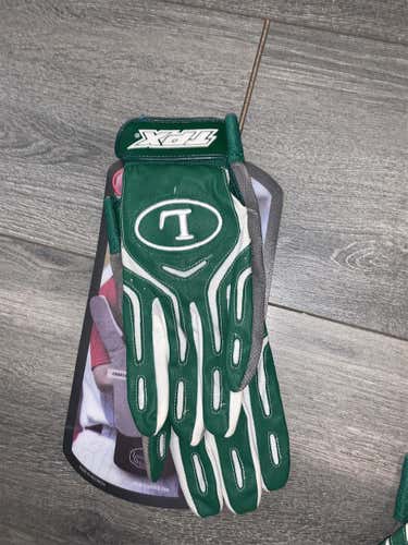 Green New Large Louisville Slugger Tpx Batting Gloves