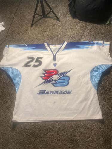 Barrage Game Worn Championship Jersey 2001-2003