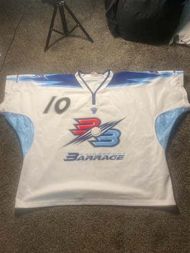 Barrage Game Worn Championship Jersey 2001-2003
