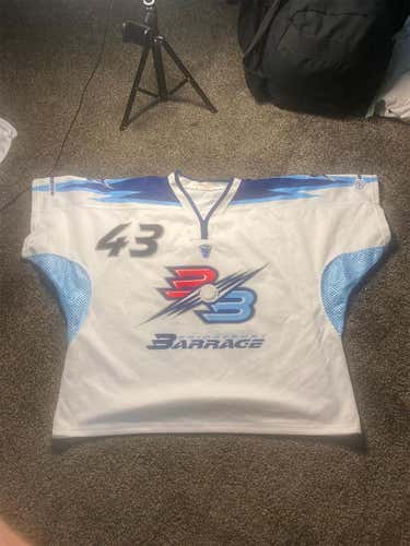 Barrage Game Worn Championship Jersey 2001-2003
