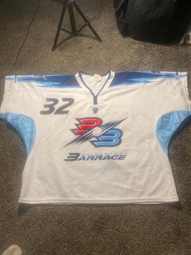 Barrage Game Worn Championship Jersey 2001-2003