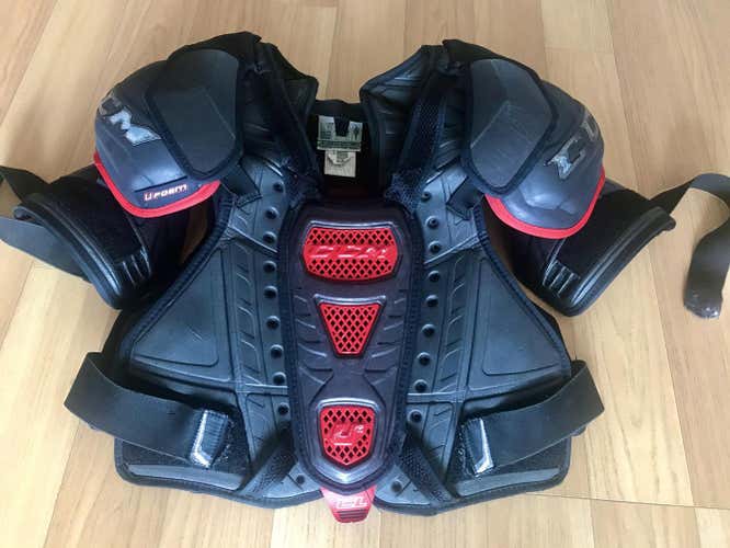 Used Senior Extra Large CCM U+ CL Shoulder Pads Pro Stock