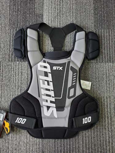 Black New Small STX Shield 100 Chest Protector