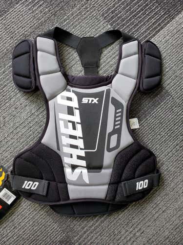 Black New Medium STX Shield 100 Chest Protector