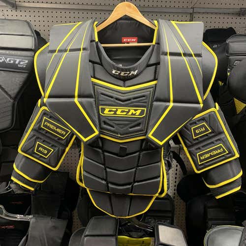 New Senior Large CCM Premier R1.9 Goalie Chest and Arm