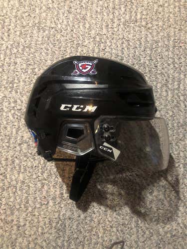 Black Used Medium CCM Resistance 100 Helmet